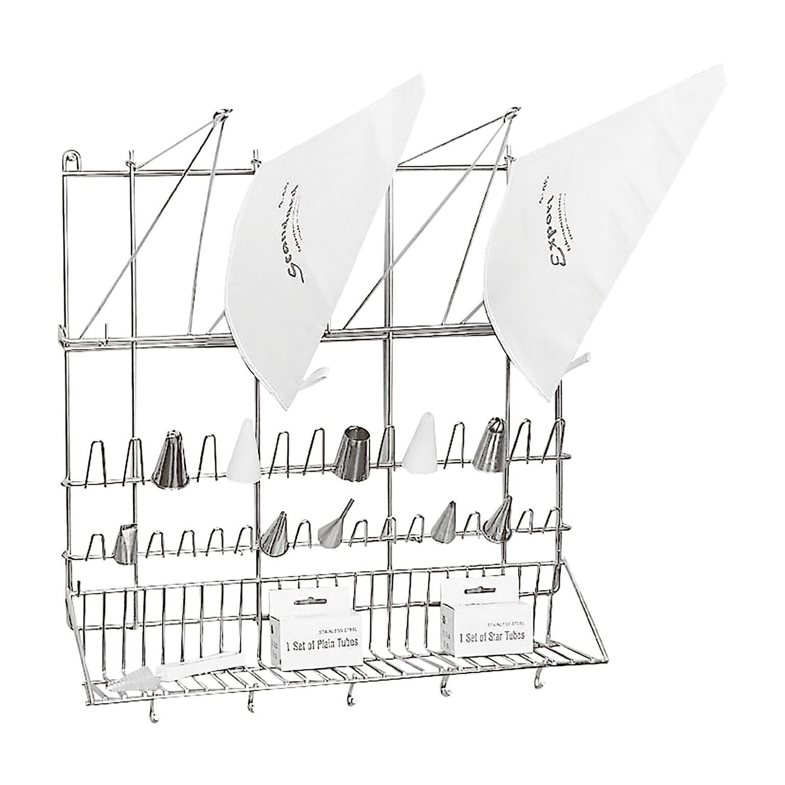 Wall rack for nozzles/icing bags  image number null