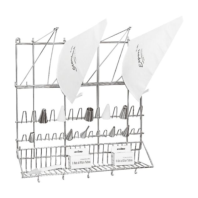 Wall rack for nozzles/icing bags  image number 0