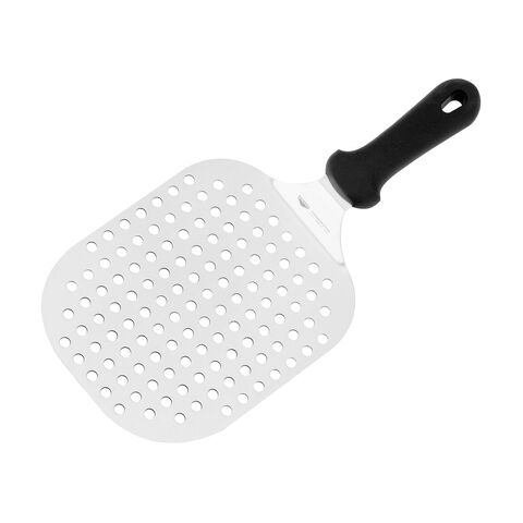 Peel with handle perforated