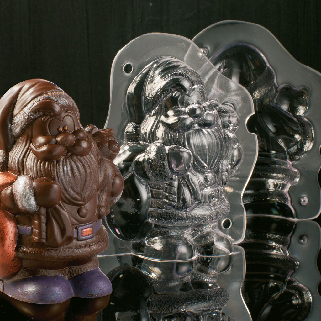 Mold 3D hollow Santa Claus image number 1