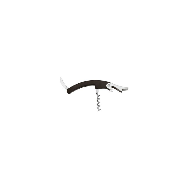 Apribottiglie E Cavatappi NKlaus A Forma Di Ancora, In Ottone Nichelato, Decorazione Marina, Lunghezza 14 Cm, Peso 210 G