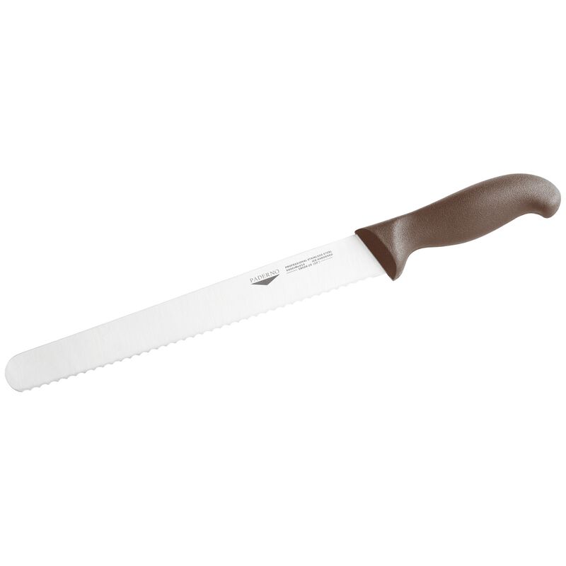 Choice 3 1/2 Smooth Stainless Steel Sandwich Spreader with Red  Polypropylene Handle