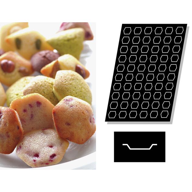 Mold Flexipan multiple Exagon image number 0