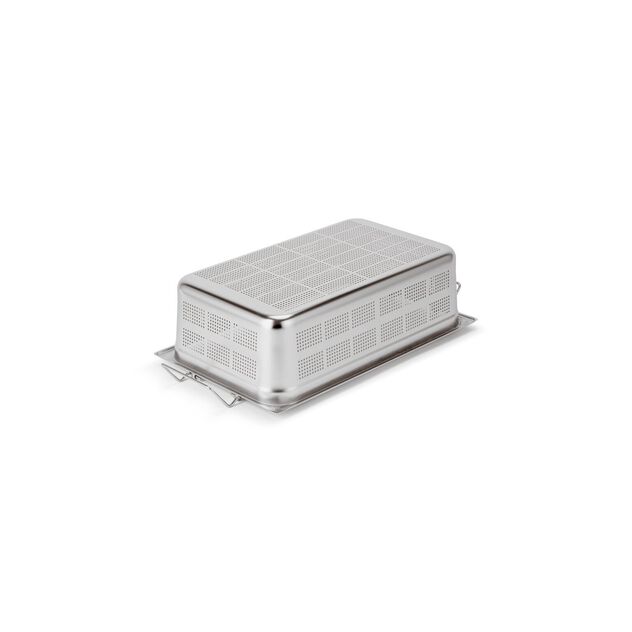 Container perforated with folding handles image number 2