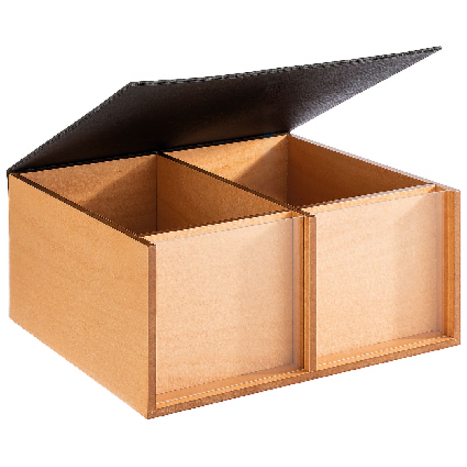 Display for buffet with 2 compartments image number null