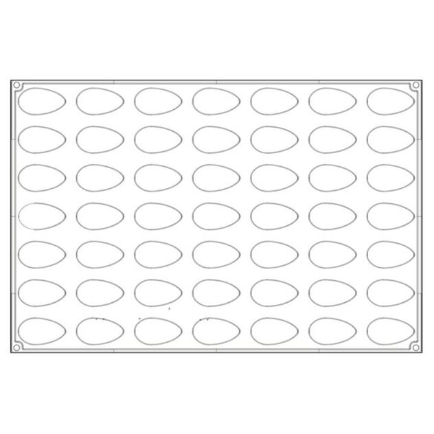Mold multiple quenelle image number 0