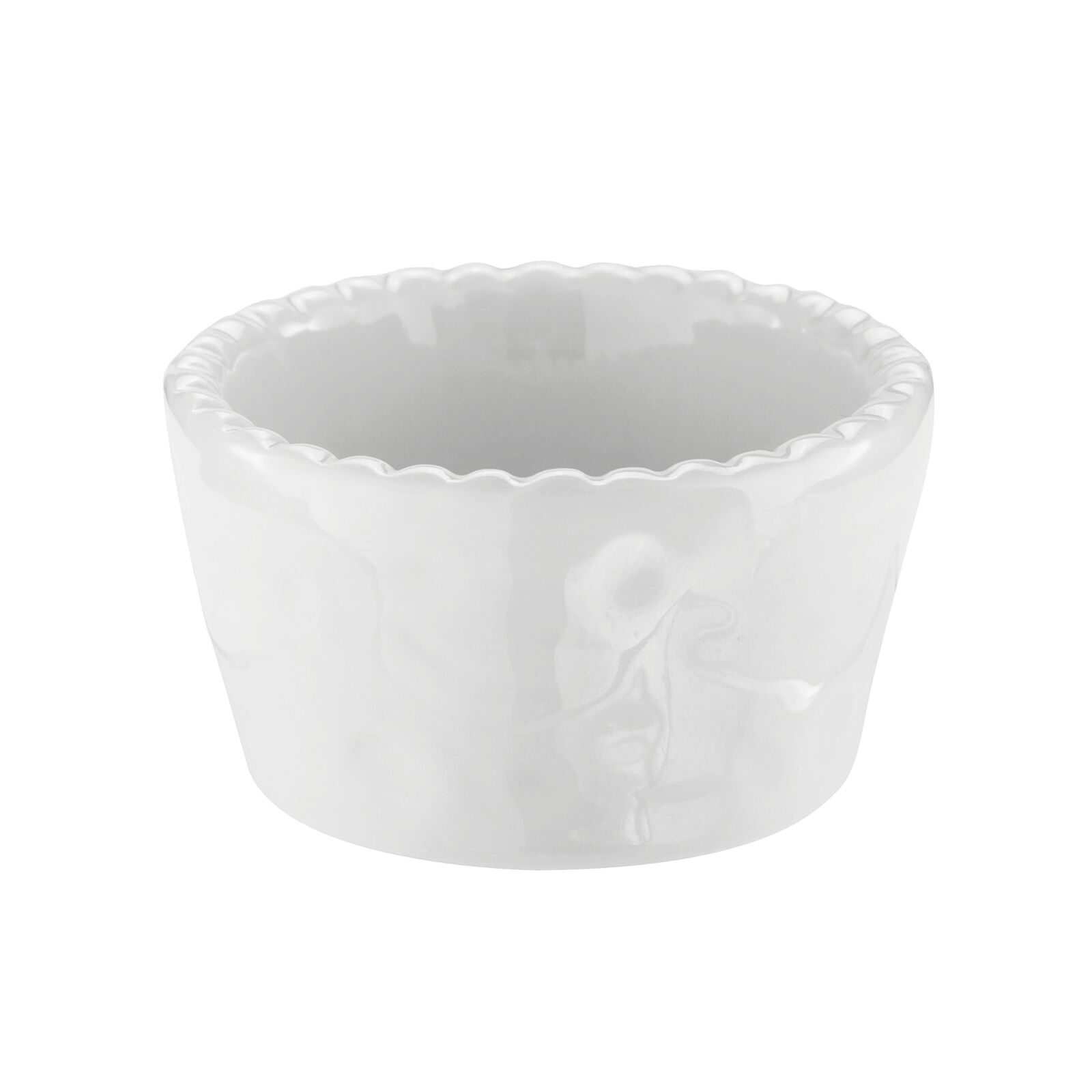China dish for suffl&egrave;, fluted image number null