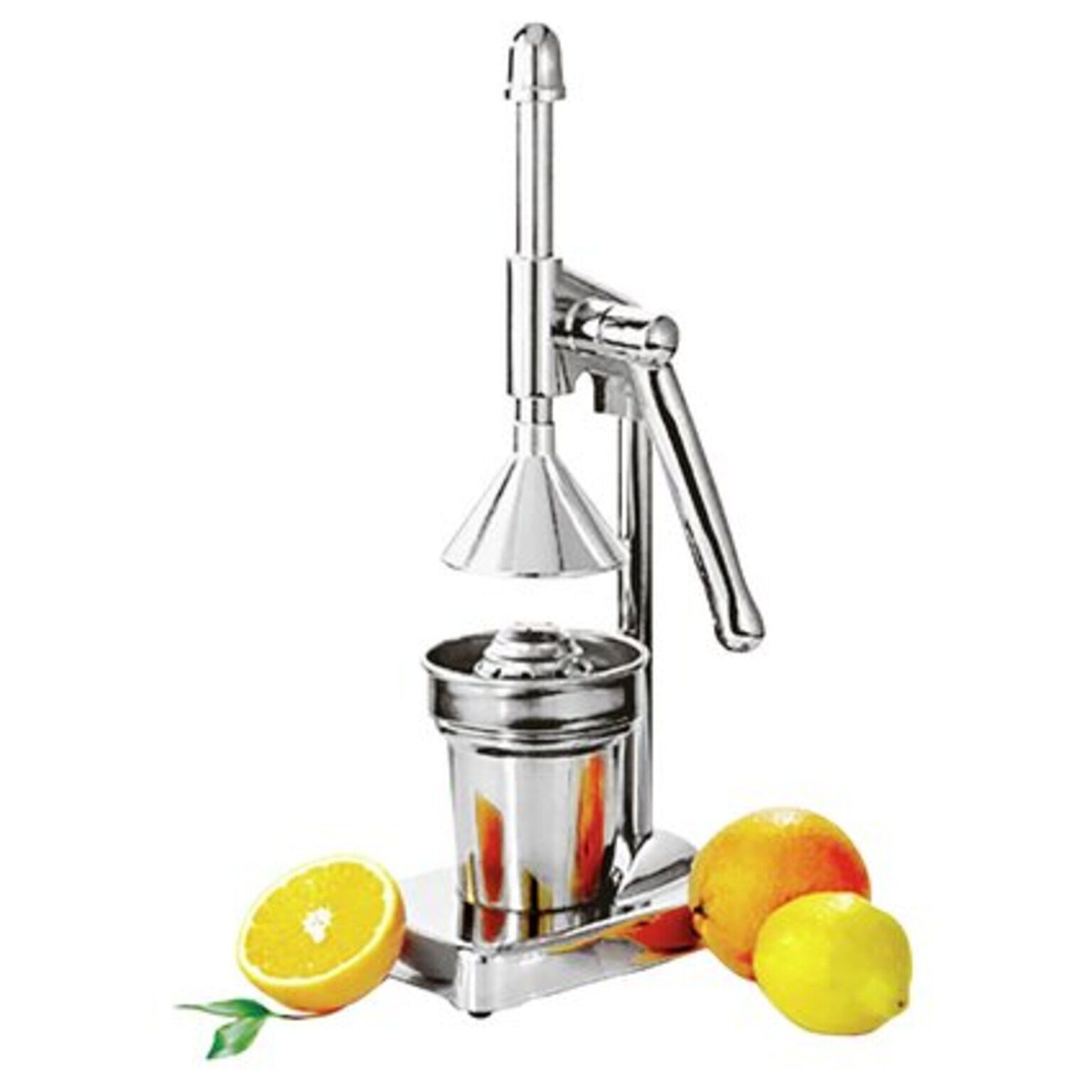 Citrus fruit squeezer