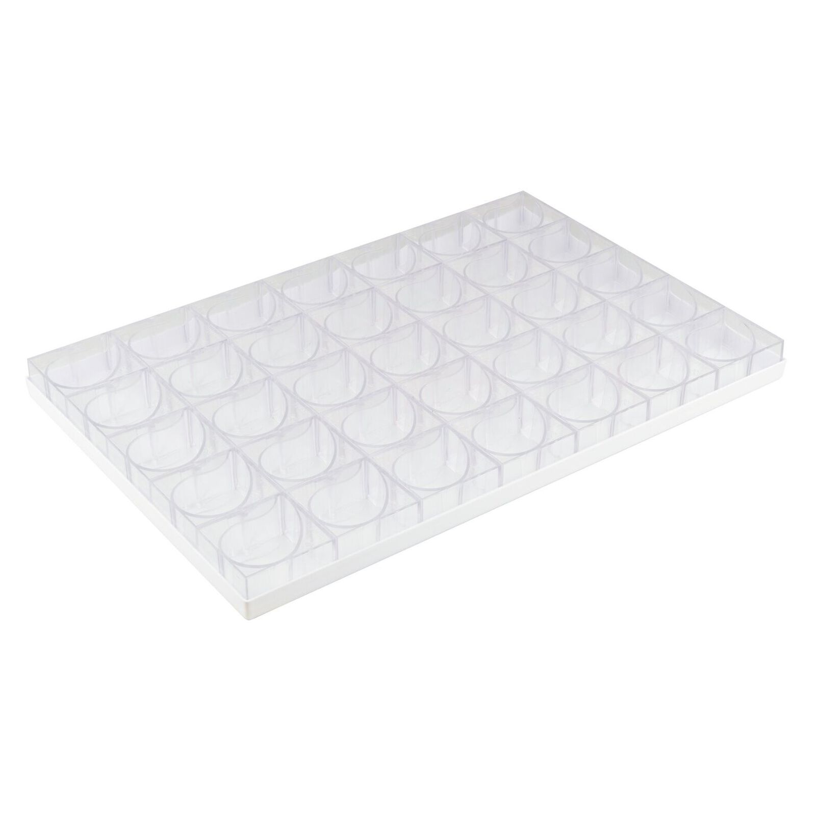 Tray for monoportions molds comma image number null