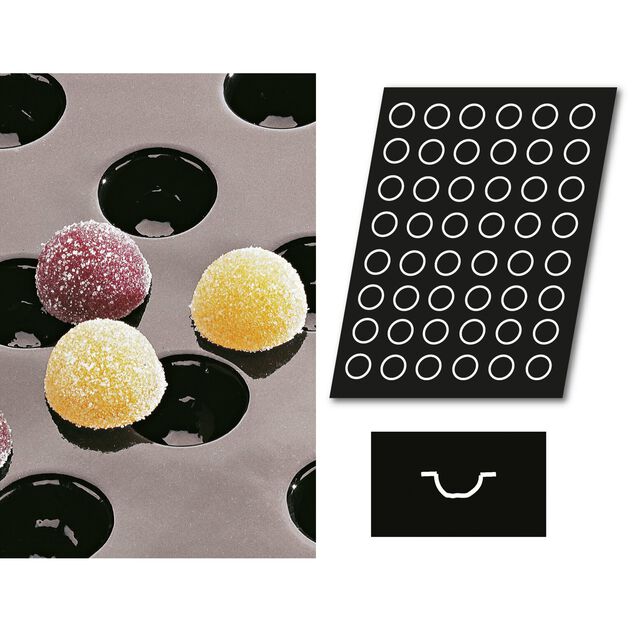 Mold Flexipan multiple Half Sphere Flat image number 0