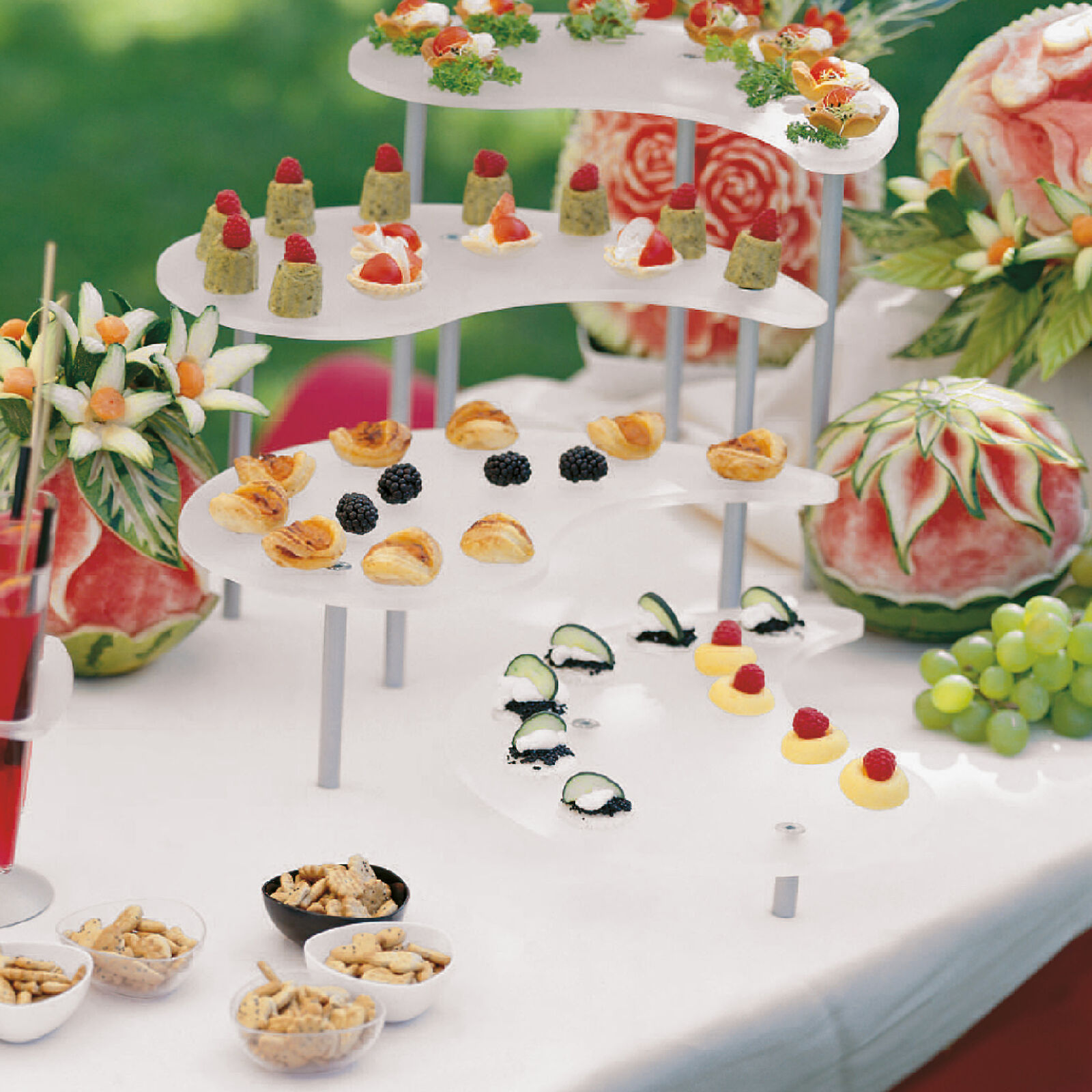 Display for buffet image number null