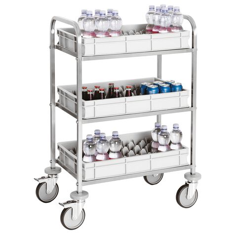 Trolley for minibar restocking