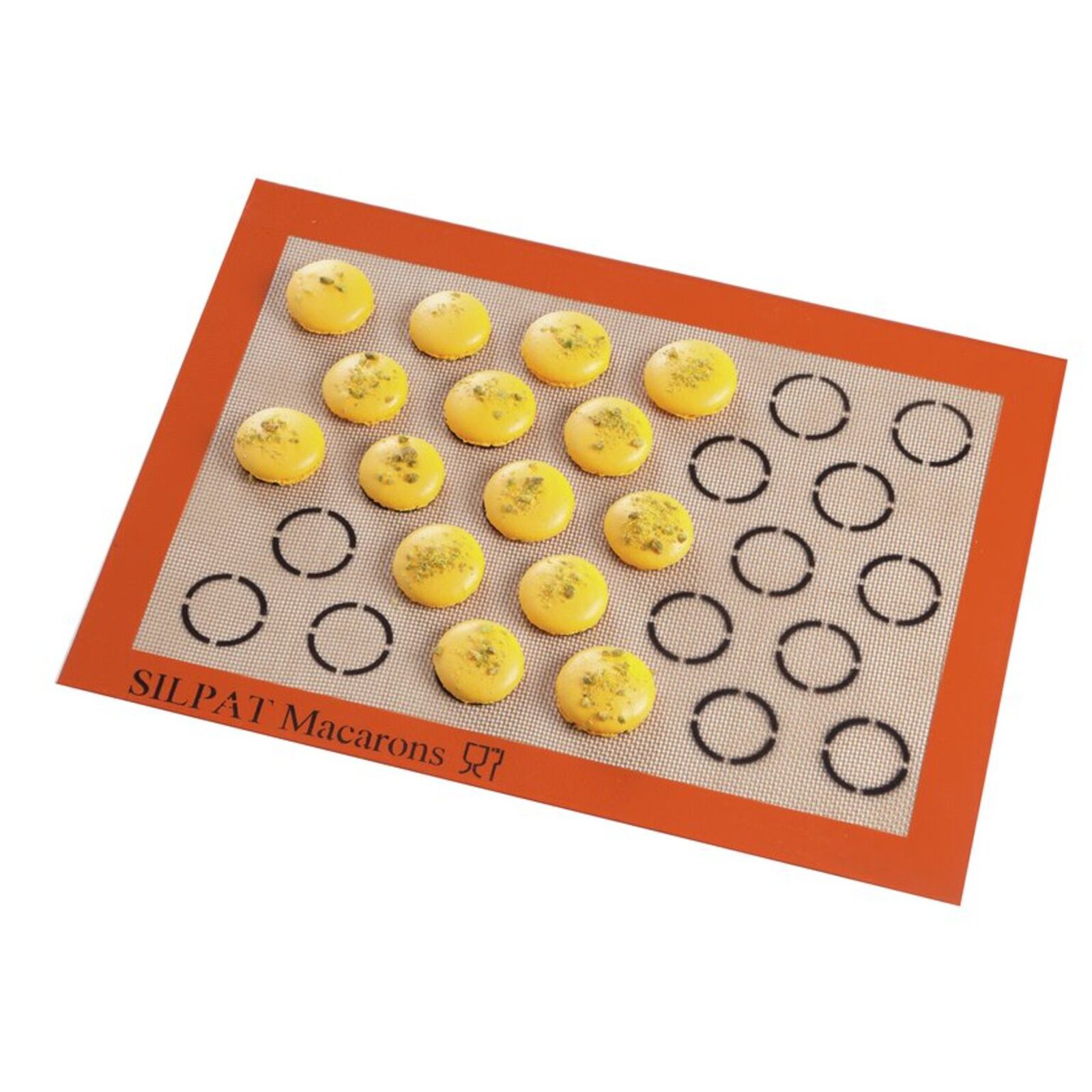 Silicone baking sheet for macarons image number null