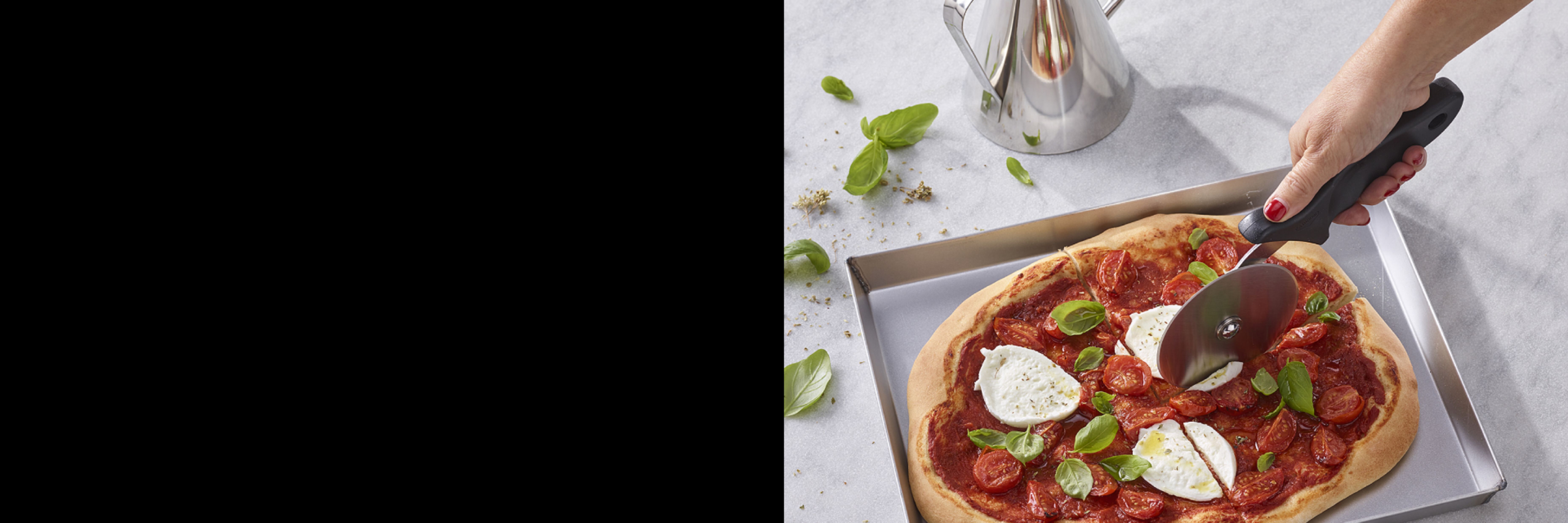 Paderno Pizza Backblech 20 Cm – Aus Italien, Perfekt Für Knusprige Pizzen Zu Hause Oder In Der Profiküche