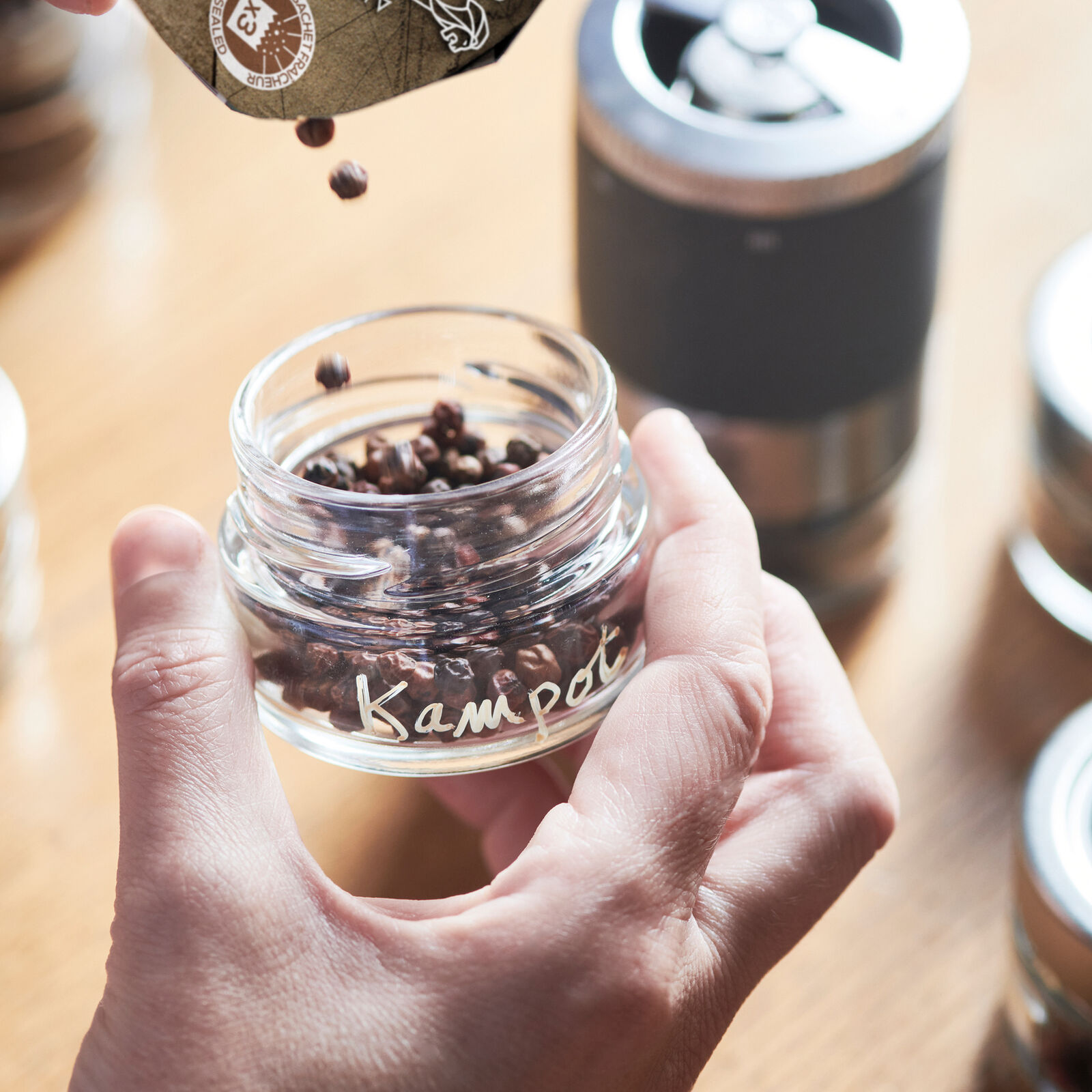 Jar for pepper with marker image number null