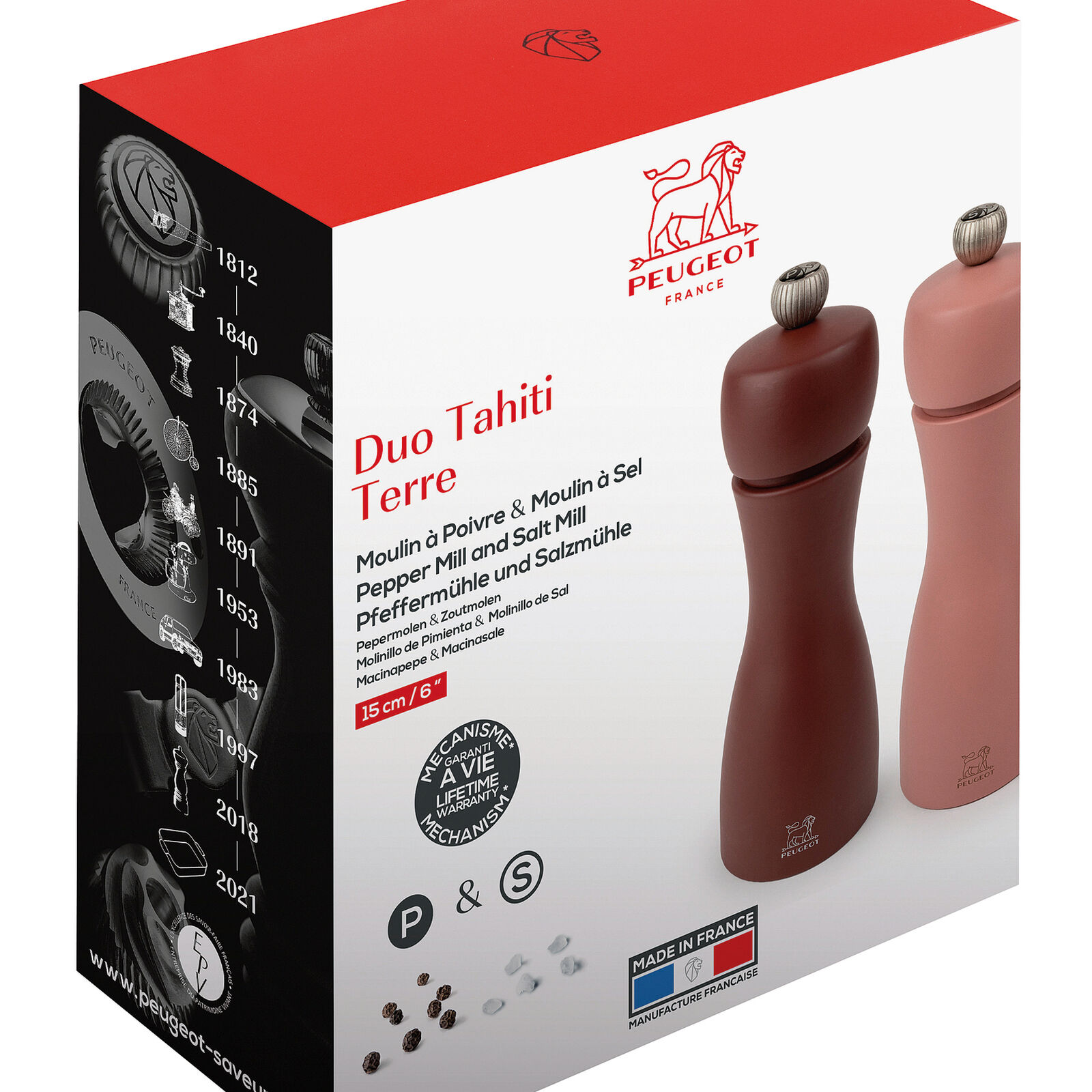 Salt & pepper mill set  image number null