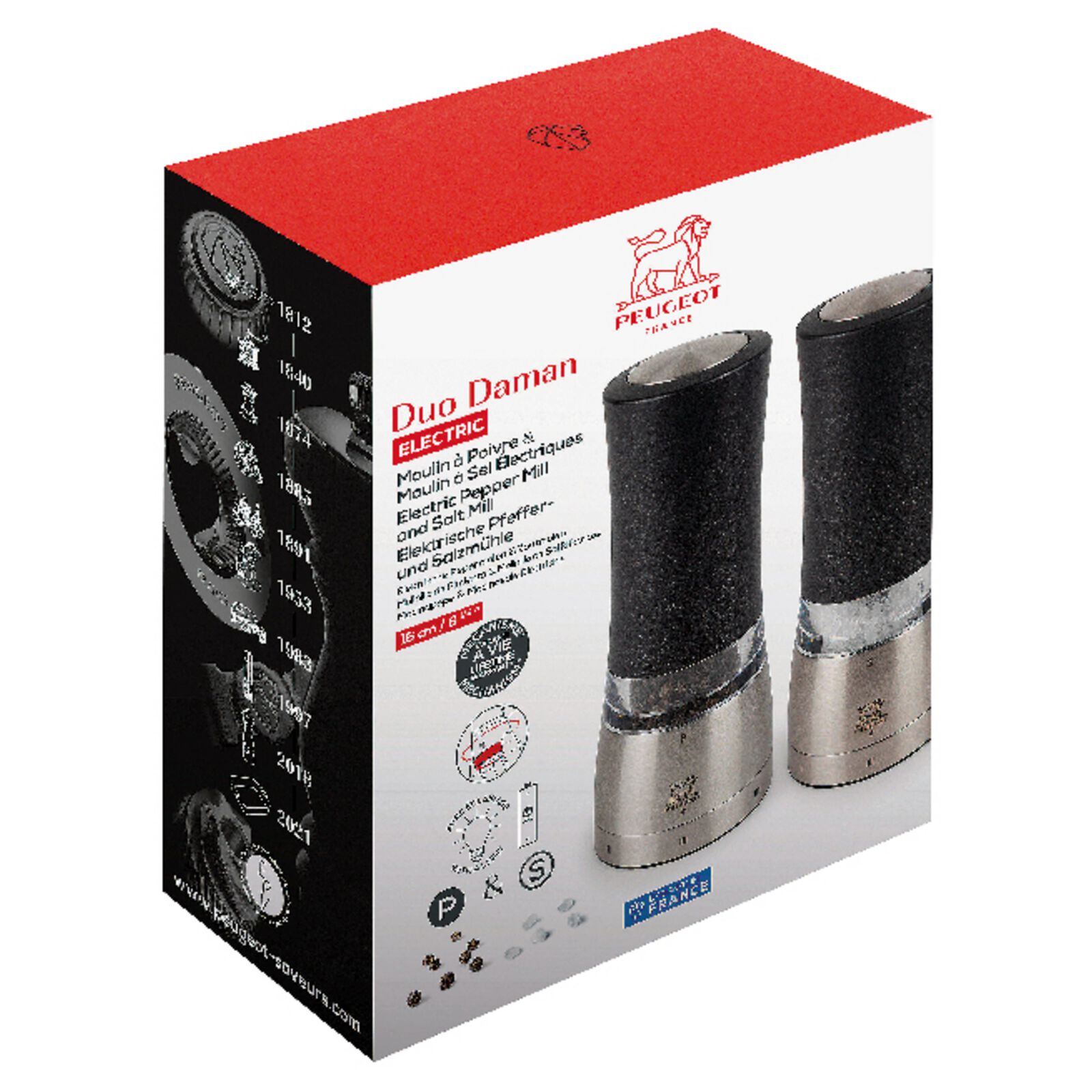 Salt & pepper mill set electric image number null