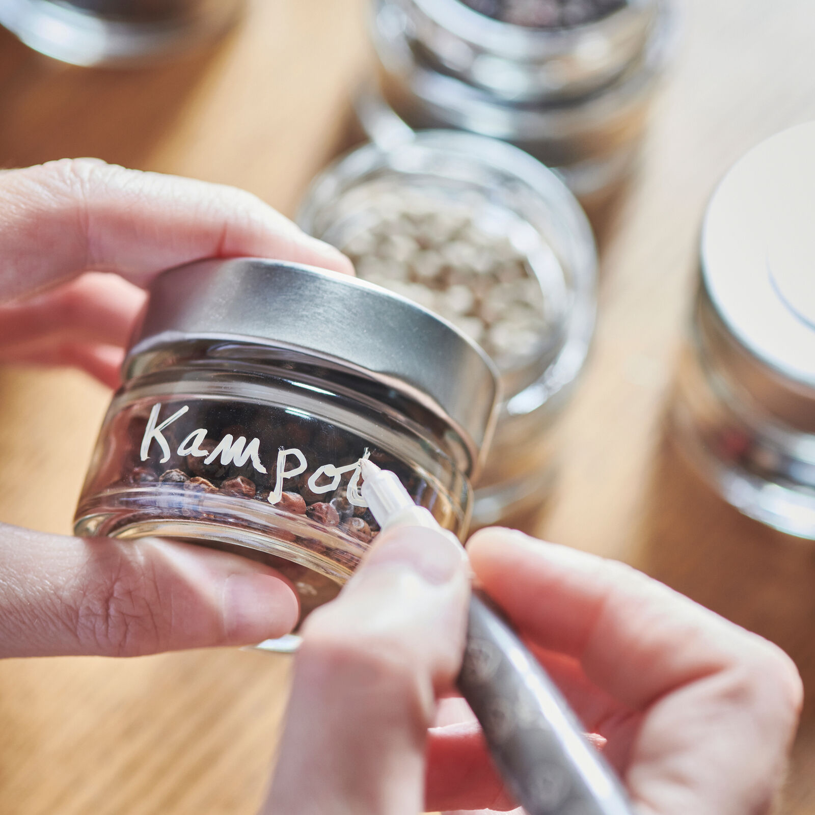 Jar for pepper with marker image number null