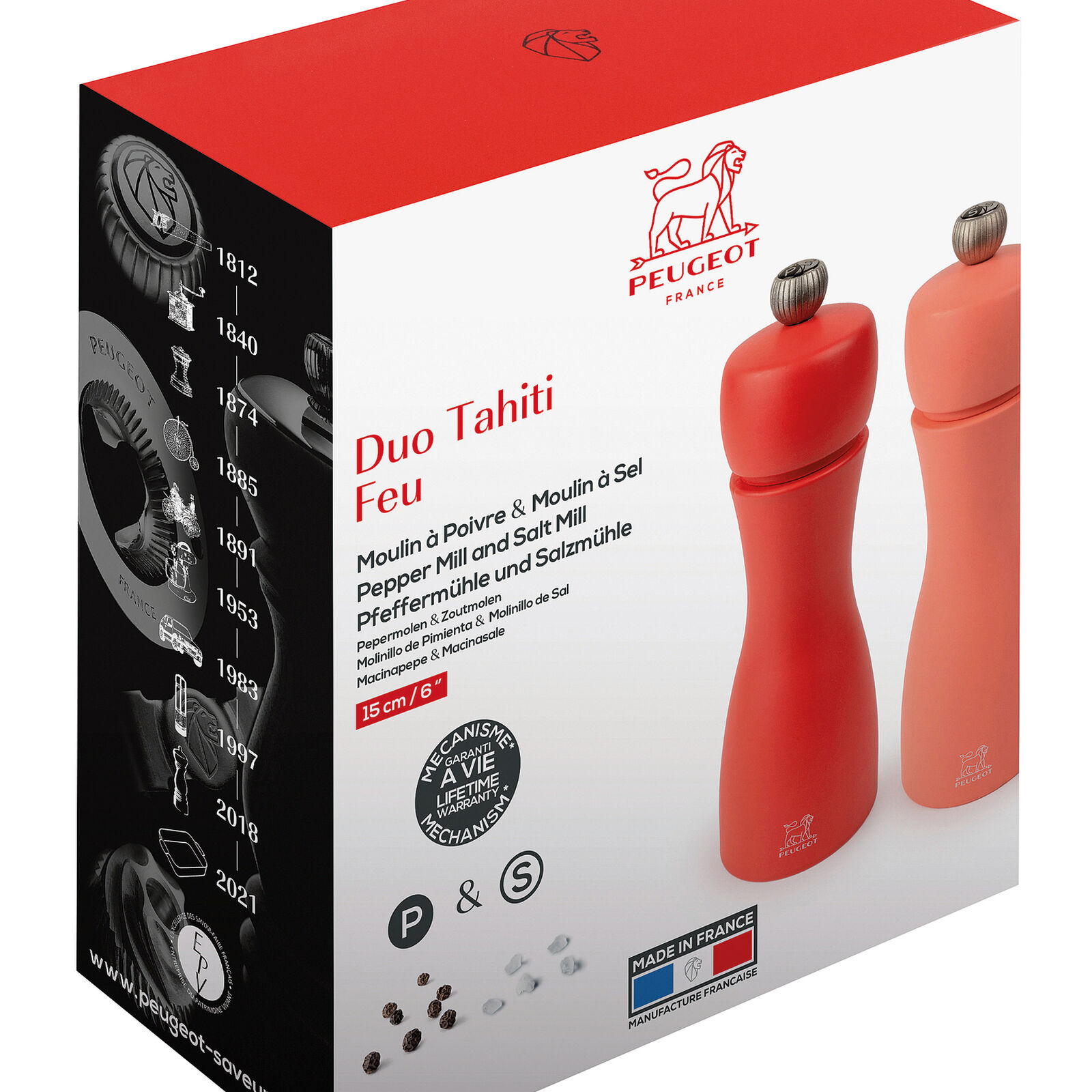 Salt & pepper mill set  image number null