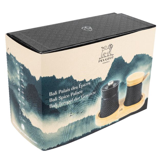 Salt & pepper mill set with tray image number 3