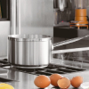 Stainless steel saucepans